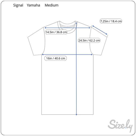 Vintage 1970s Signal Yamaha Motorcycles Tshirt Single Stitch Eagle Logo Medium - Picture 6 of 6